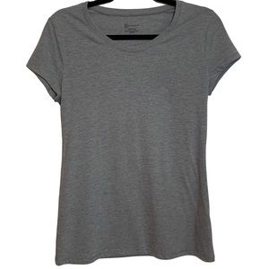 No Boundaries Basic Light Grey Tee (Size: L)